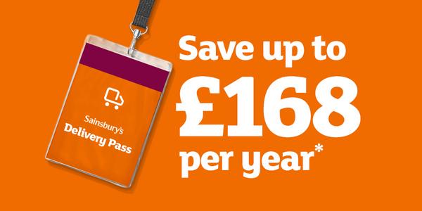 Sainsburys - Up To £168 per year